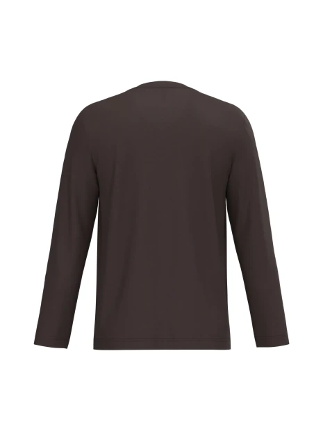 KARIBAN T-shirt col V manches longues homme /api/colors/b1e9730e-2307-4dc6-a97e-0dcccdb1ecfa personnalisable