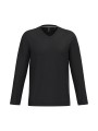 KARIBAN T-shirt col V manches longues homme /api/colors/b9fdad4a-5e94-45cb-8c03-c08b349b28c3 personnalisable