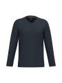 KARIBAN T-shirt col V manches longues homme /api/colors/b68891a9-1d28-4f7a-8deb-775c45027afd personnalisable