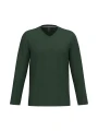 KARIBAN T-shirt col V manches longues homme /api/colors/04ff5422-733a-4283-80b4-be8cd0eba314 personnalisable