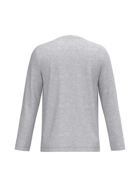 KARIBAN T-shirt col V manches longues homme /api/colors/4a891c91-7426-40ec-9f86-8674f2899954 personnalisable