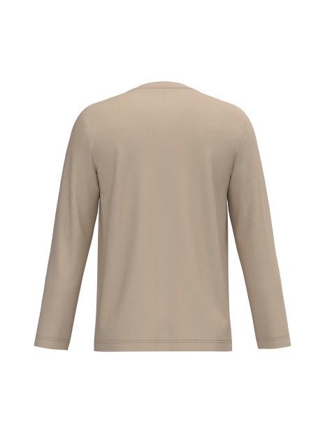 KARIBAN T-shirt col V manches longues homme /api/colors/1d539d1a-76f0-4132-93c4-8034fe18b1e9 personnalisable