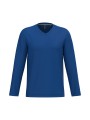 KARIBAN T-shirt col V manches longues homme /api/colors/cdd6ba31-692e-4c2e-b1b4-a3a4a50cf176 personnalisable