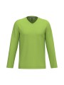 KARIBAN T-shirt col V manches longues homme /api/colors/8facb4b8-f974-4489-9f35-f89e0fd34bf7 personnalisable