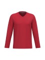 KARIBAN T-shirt col V manches longues homme /api/colors/c953313a-9c9d-493b-934e-ddcf8fada2ae personnalisable
