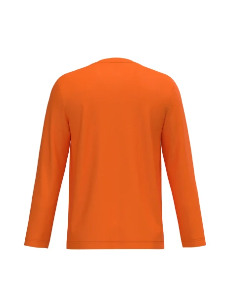 KARIBAN T-shirt col V manches longues homme /api/colors/d51260d5-b263-4200-988d-ee19f414959e personnalisable
