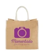 4DO Harry farbige Jute Tragetasche 25L Tote Bags personalisierbar