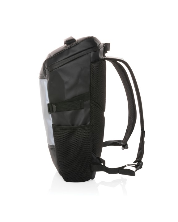 4DO PU-Easy-Access High-Visibility 15.6" Laptop-Rucksack Taschen personalisierbar