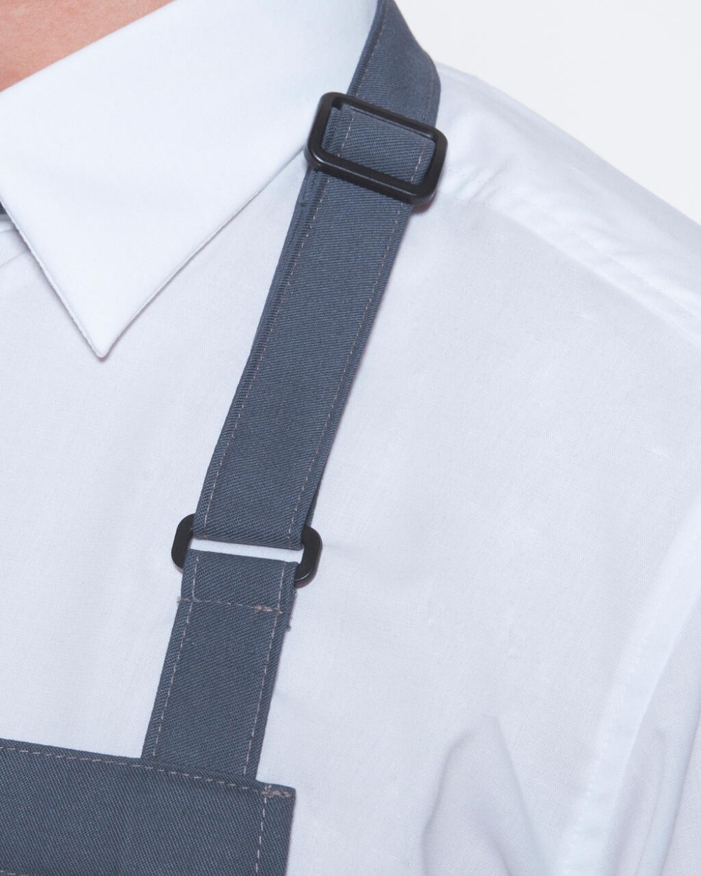 KARLOWSKY Oversize Bib Apron with Buckle and Pocket Schürzen personalisierbar