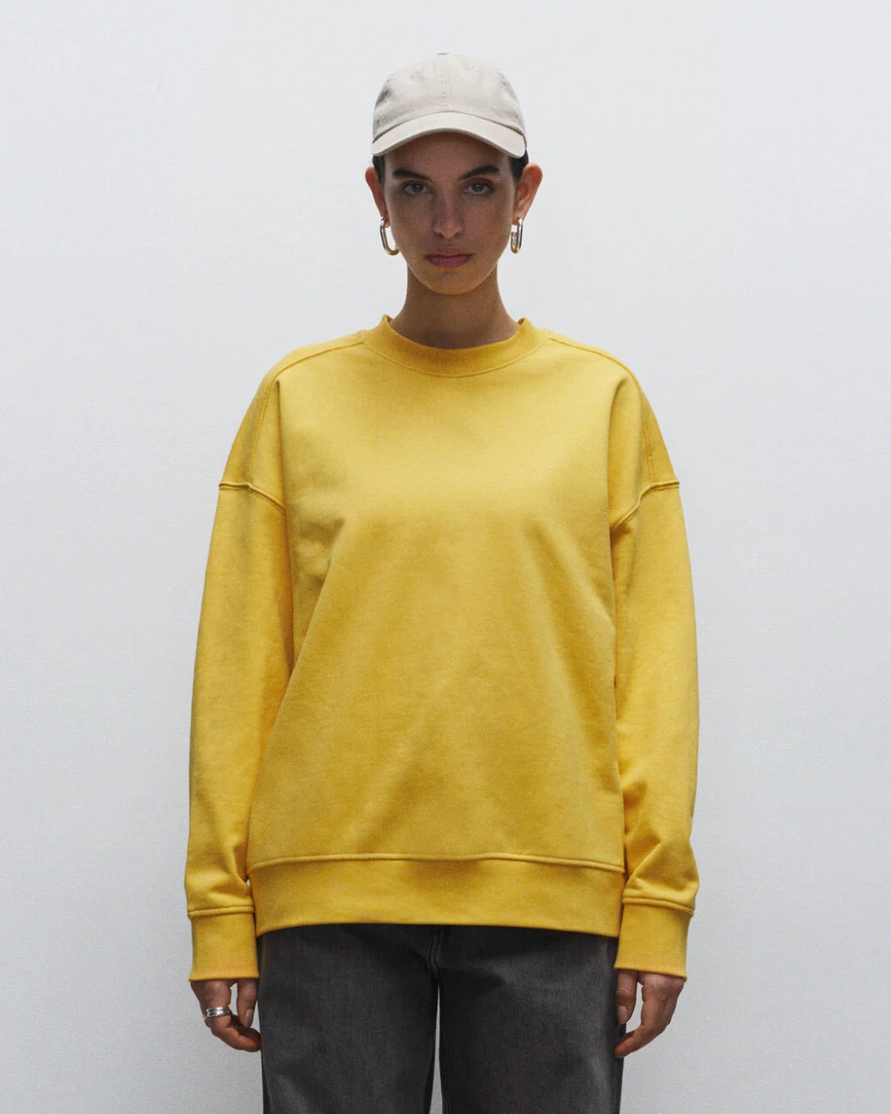 Sweat-shirts personnalisable TRUE BLANKS Womens Oversized Sweatshirt