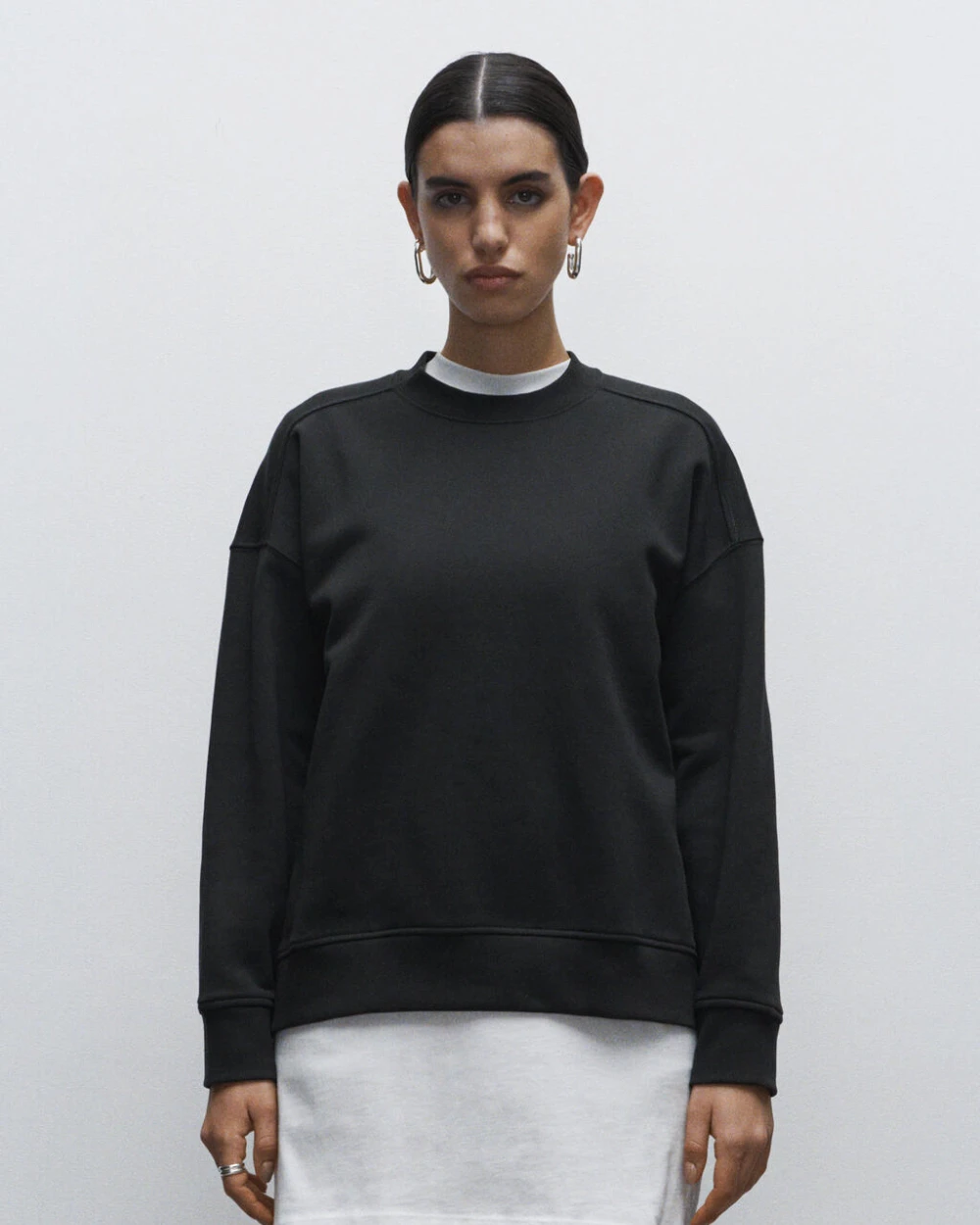 Sweat-shirts personnalisable TRUE BLANKS Womens Oversized Sweatshirt