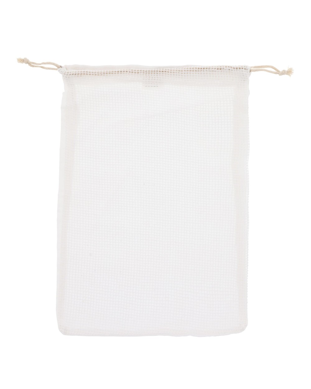 Tassen & Zakken 4DO Herbruikbaar groente & fruit zakje OEKO-TEX® katoen 30x40cm voor bedrukking &amp; borduring