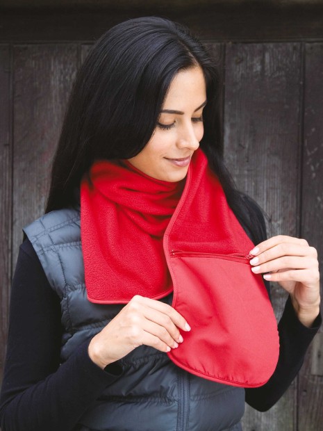 Écharpes à personnaliser RESULT ÉCHARPE POLARTHERM™ avec poche zippée 