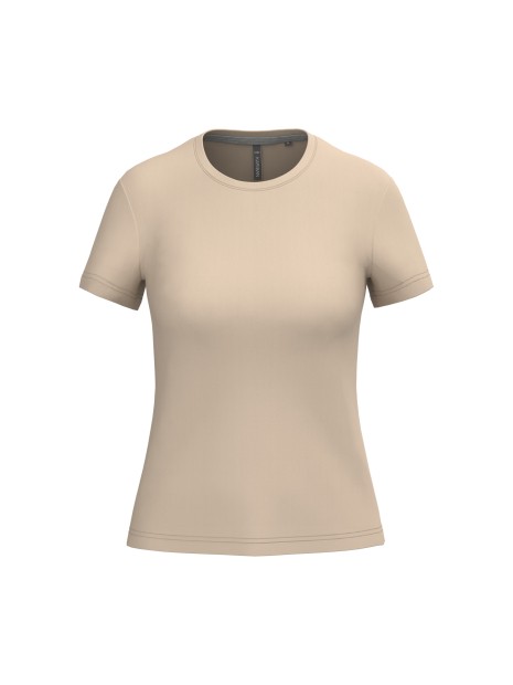 KARIBAN T-shirt col rond manches courtes femme /api/colors/1d539d1a-76f0-4132-93c4-8034fe18b1e9 personnalisable