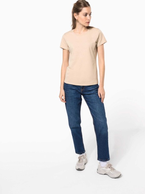 T-Shirts à personnaliser KARIBAN T-shirt col rond manches courtes femme 