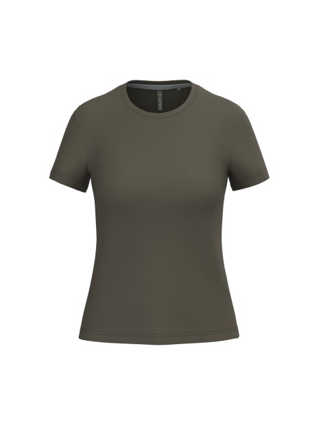 KARIBAN T-shirt col rond manches courtes femme /api/colors/7d4189a1-61a3-430b-83e5-a3a6fe159806 personnalisable