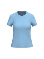 KARIBAN T-shirt col rond manches courtes femme /api/colors/549fa598-8d61-4fa2-82ad-90f4d2ec39ab personnalisable