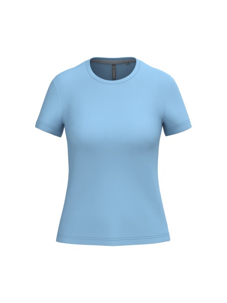 KARIBAN T-shirt col rond manches courtes femme /api/colors/549fa598-8d61-4fa2-82ad-90f4d2ec39ab personnalisable