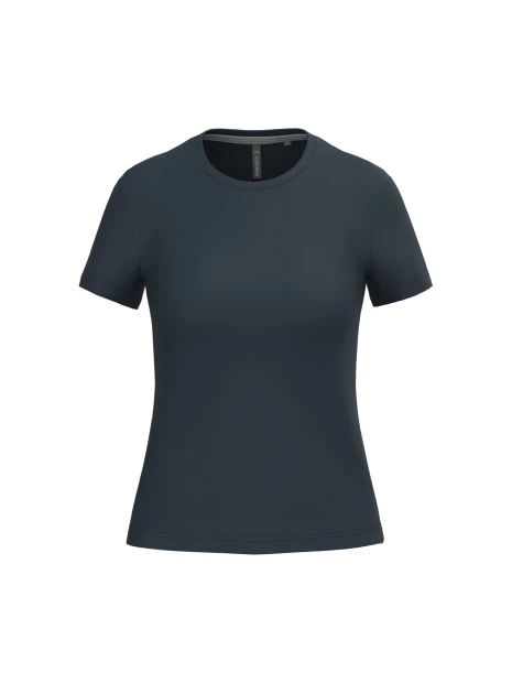 KARIBAN T-shirt col rond manches courtes femme /api/colors/b68891a9-1d28-4f7a-8deb-775c45027afd personnalisable