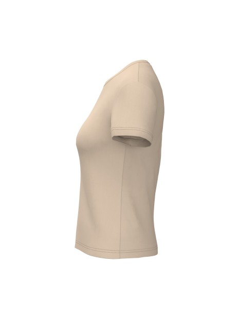 KARIBAN T-shirt col rond manches courtes femme /api/colors/1d539d1a-76f0-4132-93c4-8034fe18b1e9 personnalisable