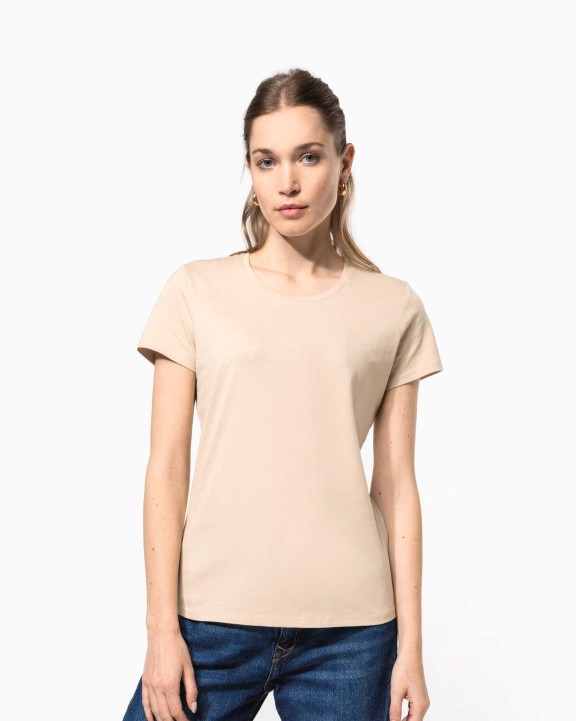 T-shirts KARIBAN Dames t-shirt ronde hals korte mouwen voor bedrukking &amp; borduring