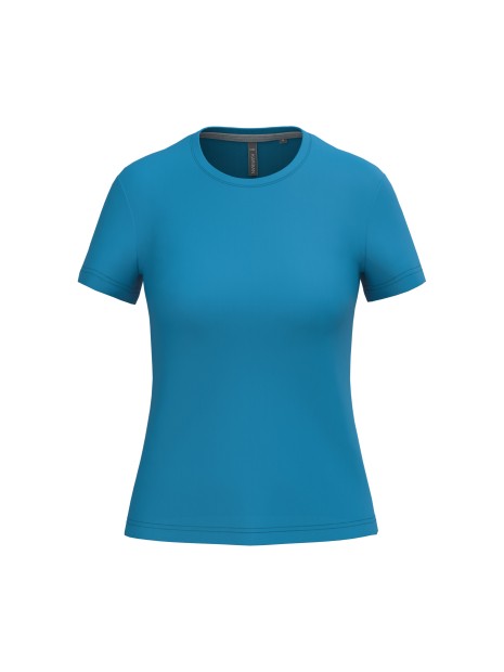 KARIBAN T-shirt col rond manches courtes femme /api/colors/3848809b-00f3-4a7f-8b57-fc0187a98ade personnalisable