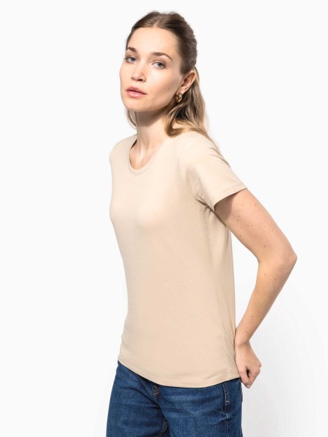 T-Shirts à personnaliser KARIBAN T-shirt col rond manches courtes femme 