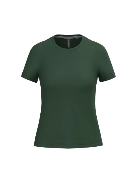 KARIBAN T-shirt col rond manches courtes femme /api/colors/04ff5422-733a-4283-80b4-be8cd0eba314 personnalisable