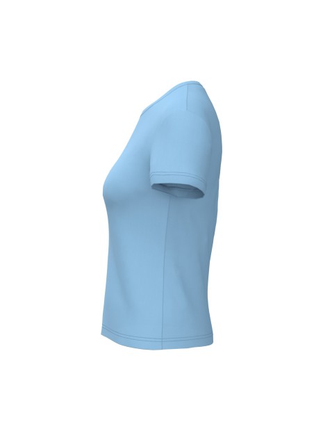 KARIBAN T-shirt col rond manches courtes femme /api/colors/549fa598-8d61-4fa2-82ad-90f4d2ec39ab personnalisable