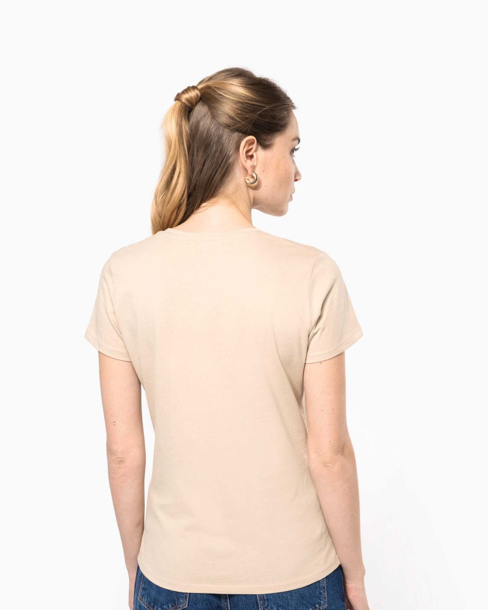 T-Shirts personnalisable KARIBAN T-shirt col rond manches courtes femme