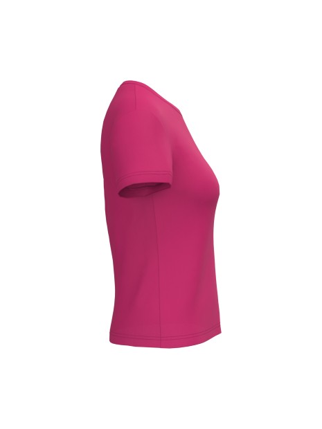 KARIBAN T-shirt col rond manches courtes femme /api/colors/0327c765-dd20-409c-911d-31f7a9b4c2f5 personnalisable