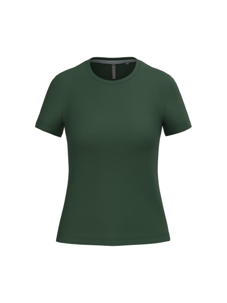 KARIBAN T-shirt col rond manches courtes femme /api/colors/04ff5422-733a-4283-80b4-be8cd0eba314 personnalisable