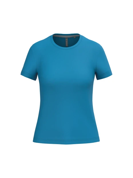 KARIBAN T-shirt col rond manches courtes femme /api/colors/3848809b-00f3-4a7f-8b57-fc0187a98ade personnalisable