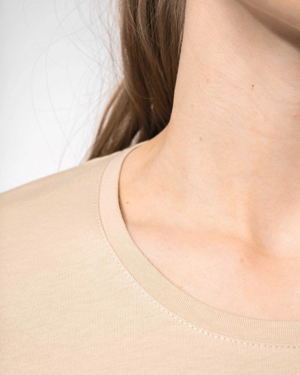 KARIBAN Damen-T-Shirt mit kurzen Ärmeln und Rundhalsausschnitt T-Shirts personalisierbar