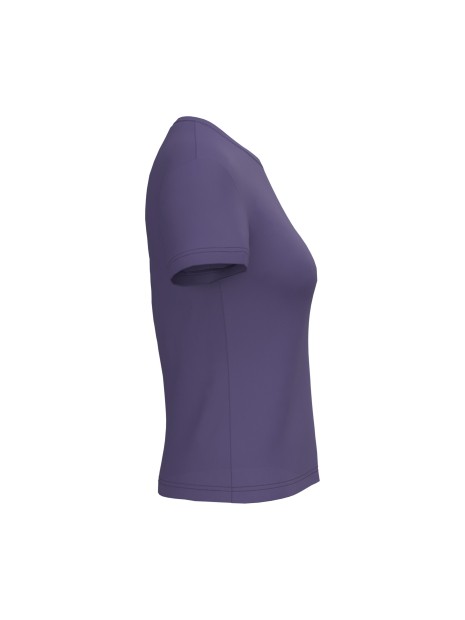 KARIBAN T-shirt col rond manches courtes femme /api/colors/f28ecd26-255e-4b18-a29c-08c2af1111d3 personnalisable