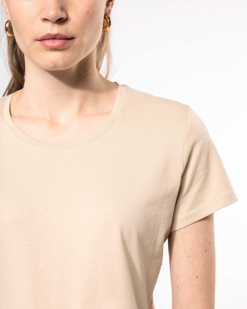 T-Shirts personnalisable KARIBAN T-shirt col rond manches courtes femme