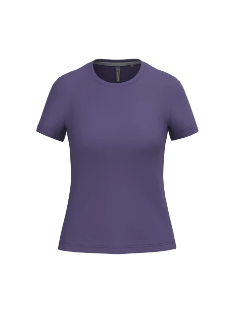 KARIBAN T-shirt col rond manches courtes femme /api/colors/f28ecd26-255e-4b18-a29c-08c2af1111d3 personnalisable