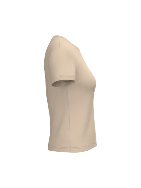 KARIBAN T-shirt col rond manches courtes femme /api/colors/1d539d1a-76f0-4132-93c4-8034fe18b1e9 personnalisable