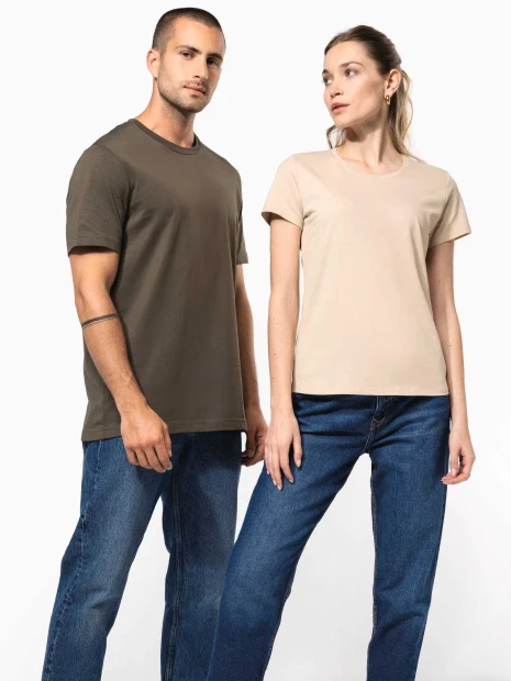 T-Shirts à personnaliser KARIBAN T-shirt col rond manches courtes femme 