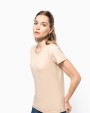 T-shirts KARIBAN Dames T-shirt ronde hals korte mouwen voor bedrukking &amp; borduring
