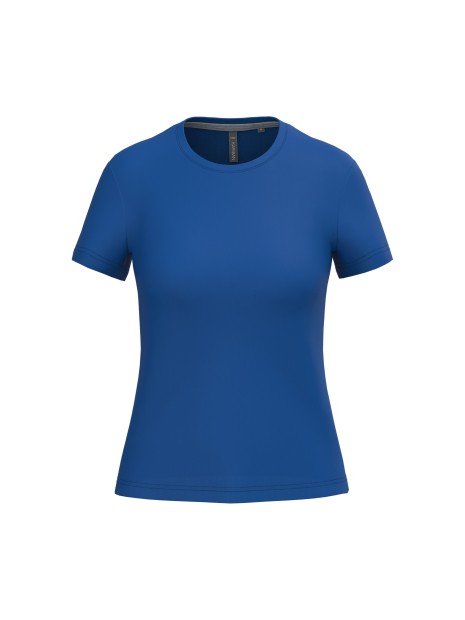 KARIBAN T-shirt col rond manches courtes femme /api/colors/cdd6ba31-692e-4c2e-b1b4-a3a4a50cf176 personnalisable