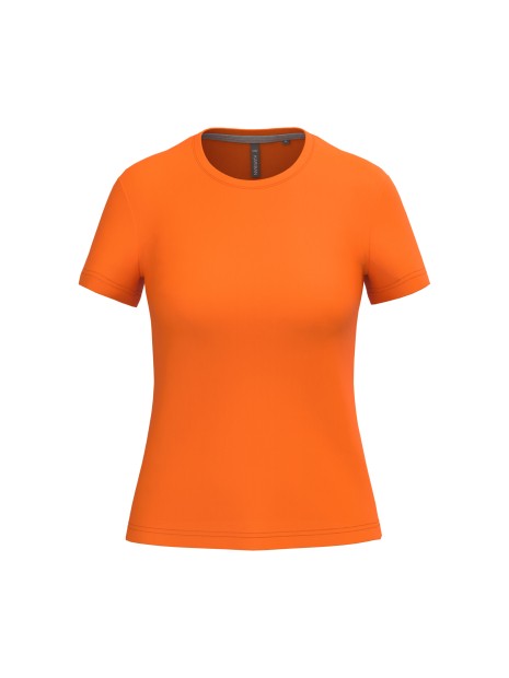 KARIBAN T-shirt col rond manches courtes femme /api/colors/d51260d5-b263-4200-988d-ee19f414959e personnalisable