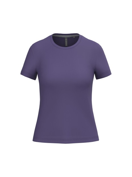 KARIBAN T-shirt col rond manches courtes femme /api/colors/f28ecd26-255e-4b18-a29c-08c2af1111d3 personnalisable