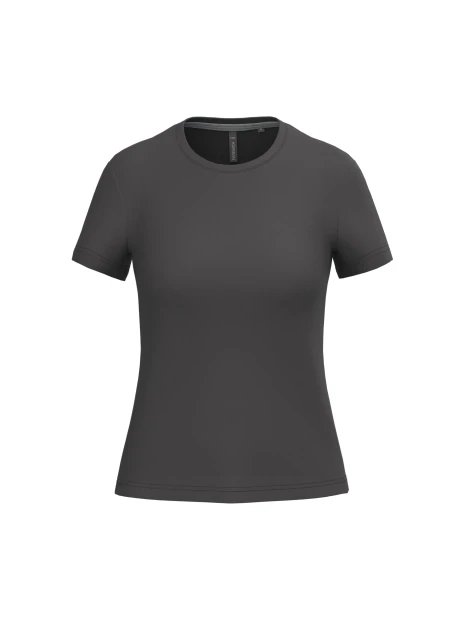 KARIBAN T-shirt col rond manches courtes femme /api/colors/3664e9be-231a-44a8-bacd-707b001b474c personnalisable