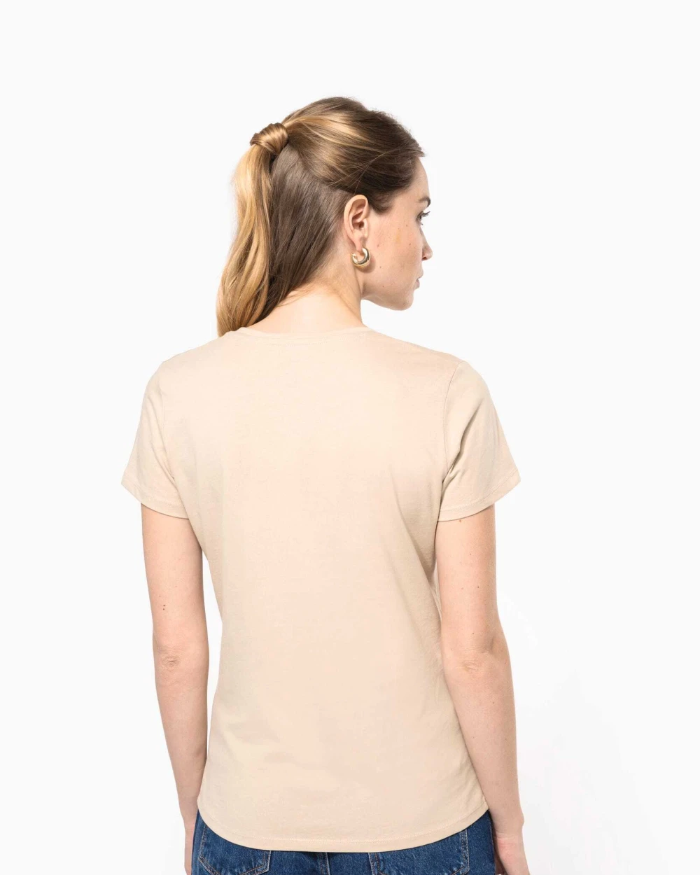 T-Shirts personnalisable KARIBAN T-shirt col rond manches courtes femme