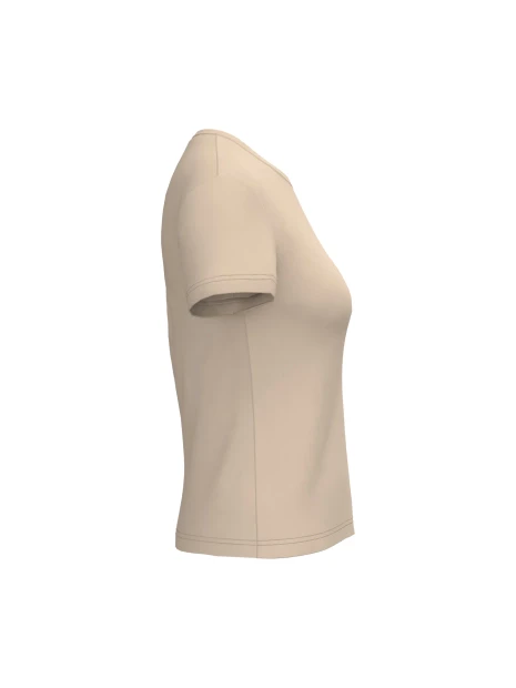 KARIBAN T-shirt col rond manches courtes femme /api/colors/1d539d1a-76f0-4132-93c4-8034fe18b1e9 personnalisable