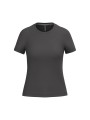 KARIBAN T-shirt col rond manches courtes femme /api/colors/3664e9be-231a-44a8-bacd-707b001b474c personnalisable