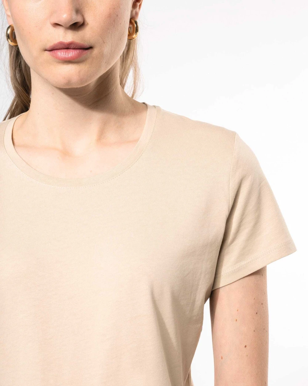 T-Shirts personnalisable KARIBAN T-shirt col rond manches courtes femme