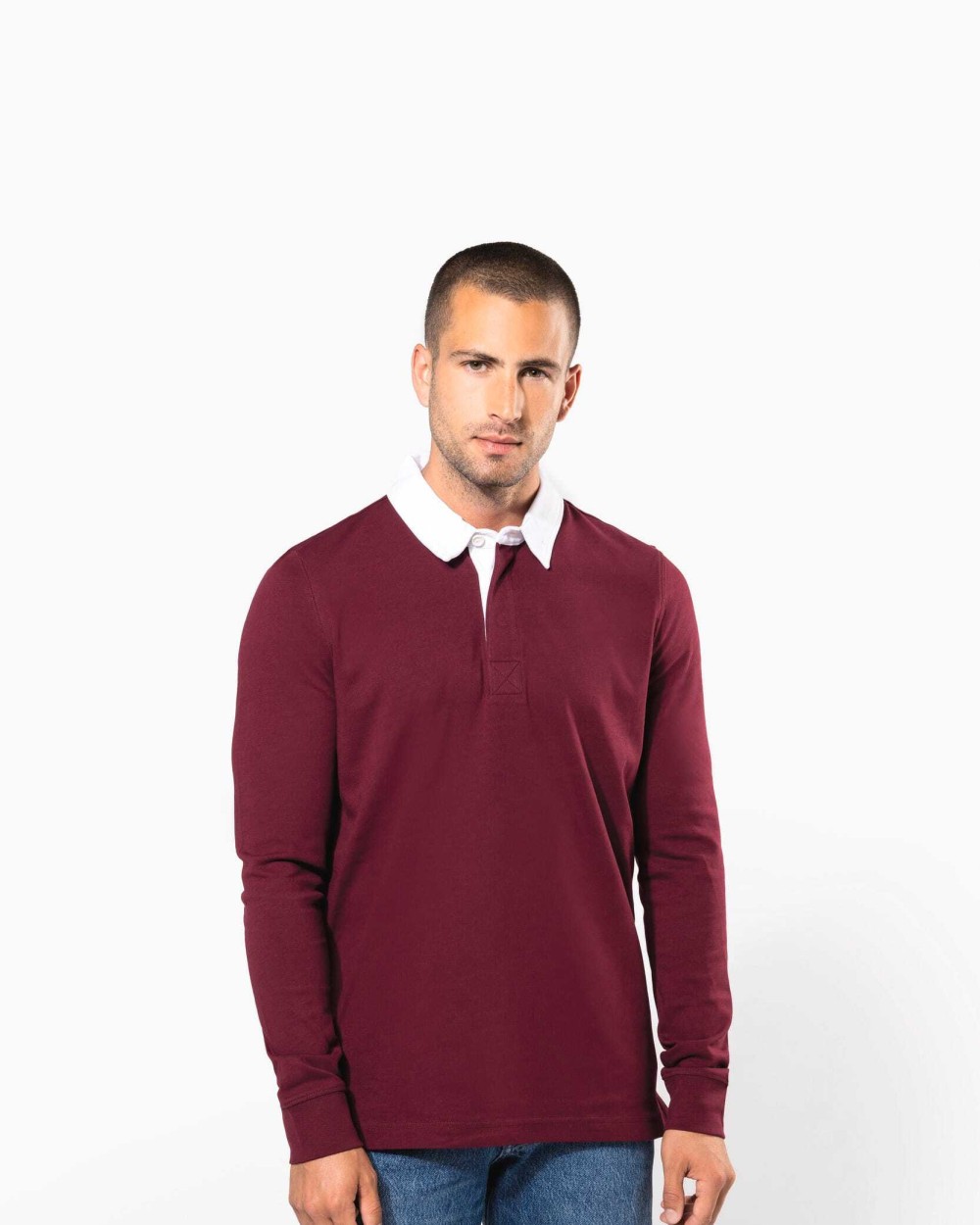 KARIBAN Rugby-Polohemd Poloshirts personalisierbar