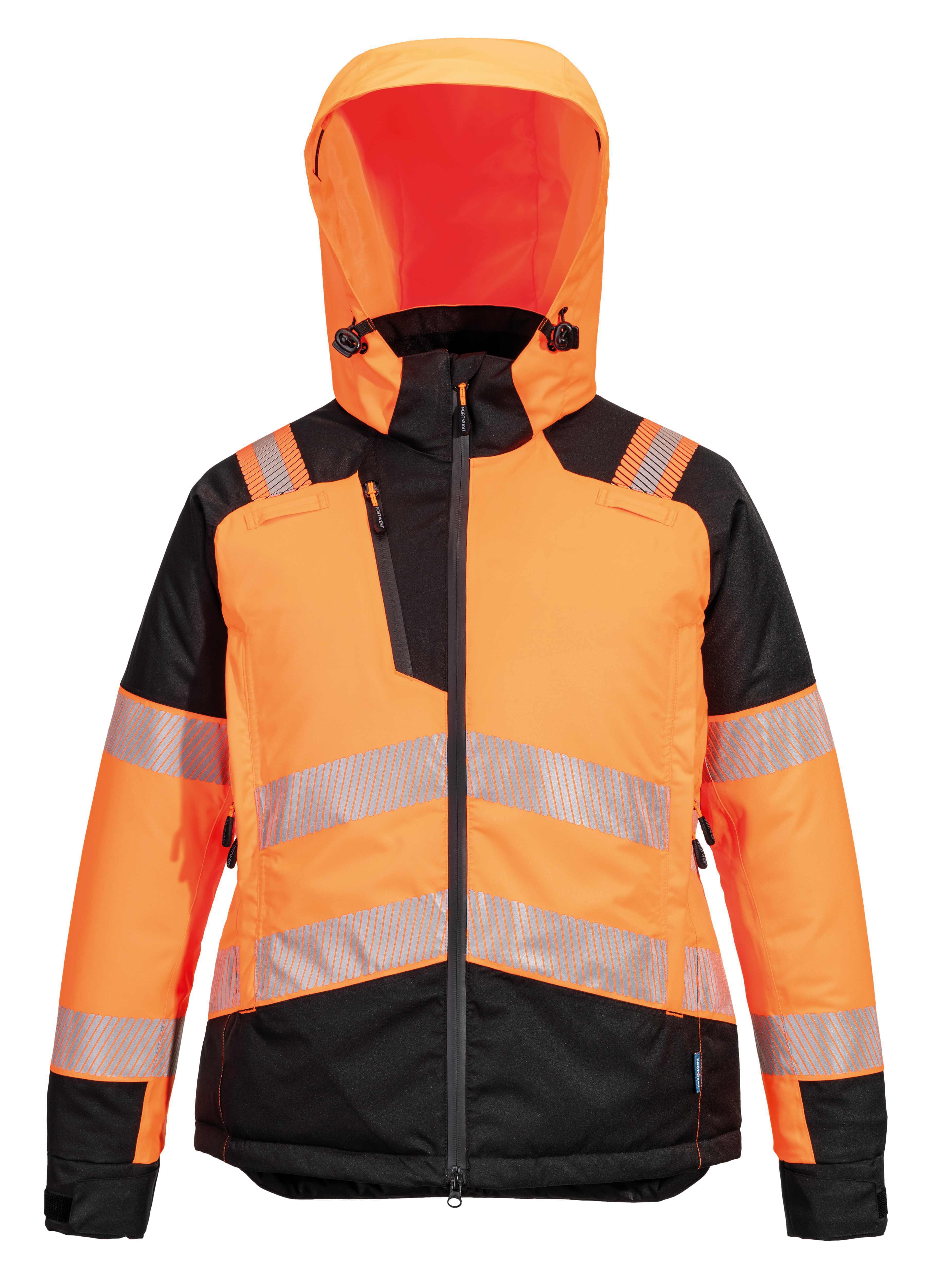 Vestes personnalisable PORTWEST Veste d'hiver haute visibilité PW3 pour femme (T162)